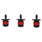 قرمز 0.1-0.2 مگاپاسکال Micro Spray Sprinkler / 1/4 &quot;Sprinkler Microjet برای آبیاری