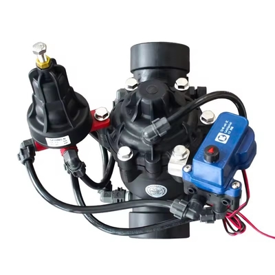 2'' Valve Solenoid Pressure Reducer برای نایلون اندازه 136X242X220cm جریان ≤50.0m3/h